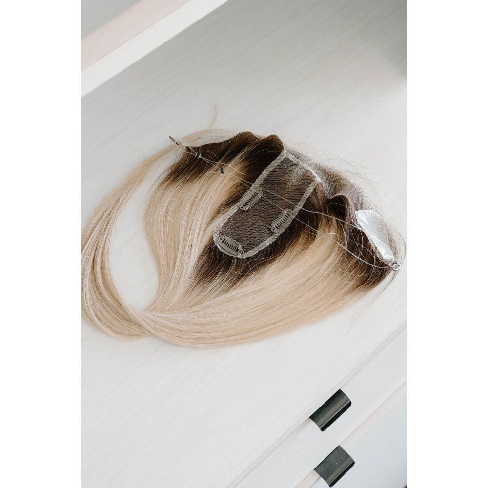 🔥LAST DAY SALE ONLY ￡7.99!!🔥Natural-Look Hybrid Hairline Topper ✨Ultra-Thin Lace Front + Skin Base for Seamless Blend 🌿Lightweight Volume Piece for Thinning Hair • Breathable & Undetectable 💇‍♀️💕