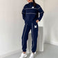 Women's Casual Letter M Long Sleeve Two Piece Set