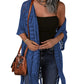 🔥This Week's Special Price:£15.99!!😍Women’s Oversized Knit Cardigan – Lightweight Crochet Tassel Kimono for Spring & Summer 🌸
