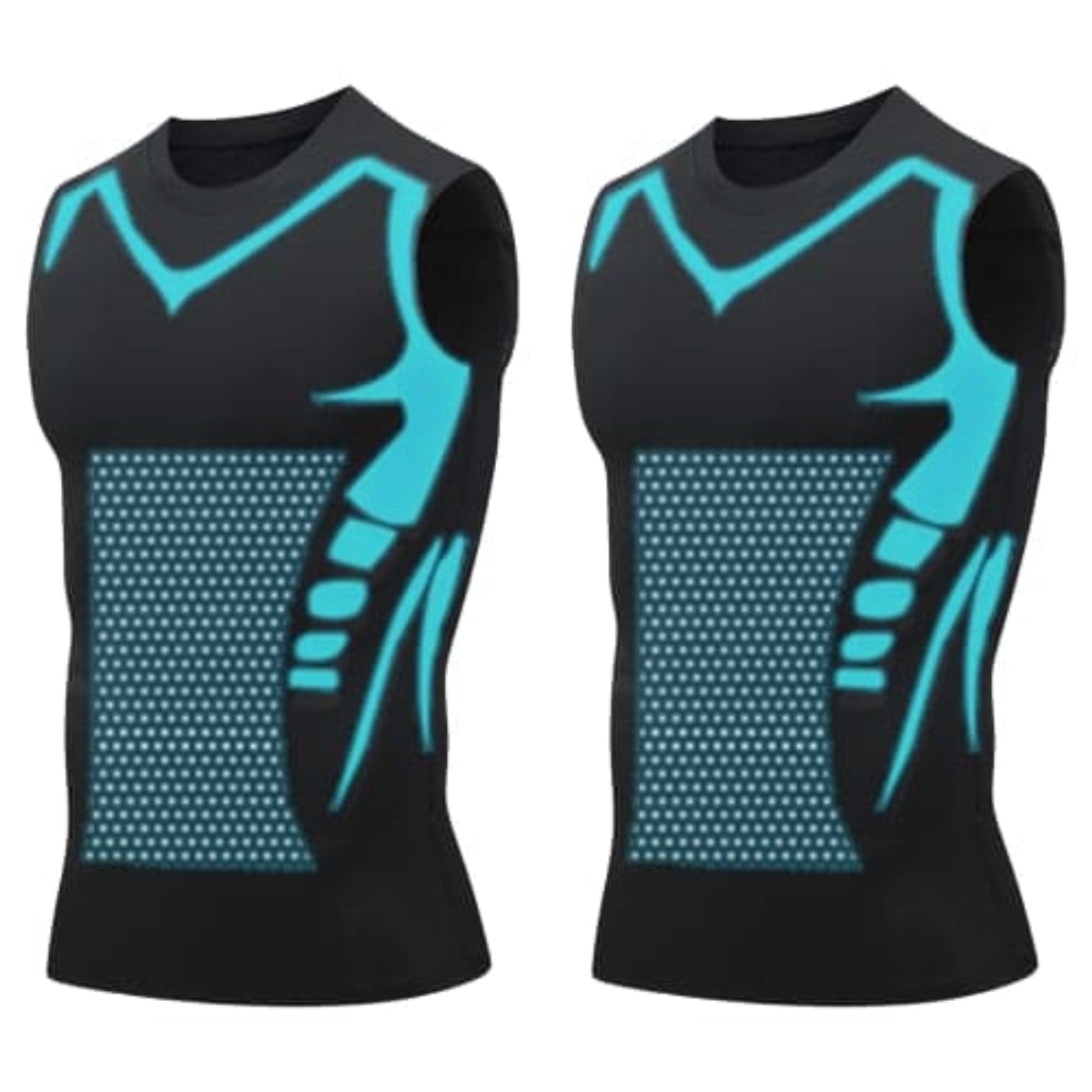 🔥LAST DAY SPECIAL PRICE: ￡9.99! 💪 Ionic Shaping Vest – Compression & Cooling – Body Contouring & Sleeveless – Invisible Under Clothes 🕶️