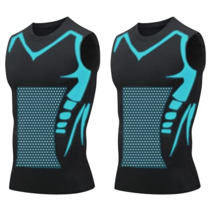 🔥LAST DAY SPECIAL PRICE: ￡9.99! 💪 Ionic Shaping Vest – Compression & Cooling – Body Contouring & Sleeveless – Invisible Under Clothes 🕶️