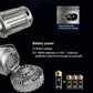⛺️🔥Hot Sale 50% OFF💡Portable LED Camping Lantern With Fan 🎵💨