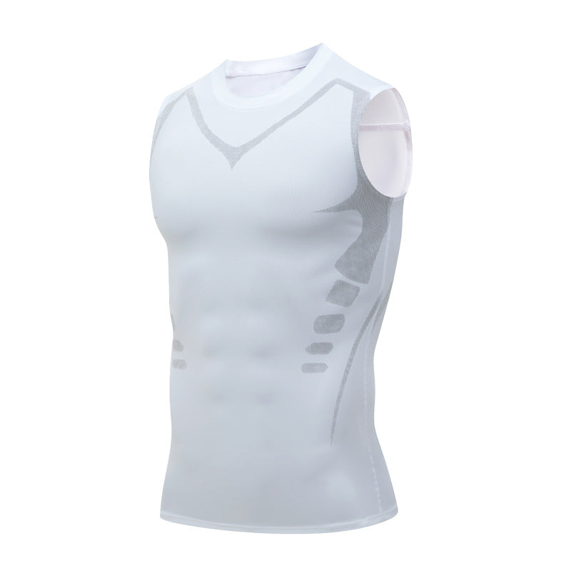 🔥LAST DAY SPECIAL PRICE: ￡9.99! 💪 Ionic Shaping Vest – Compression & Cooling – Body Contouring & Sleeveless – Invisible Under Clothes 🕶️