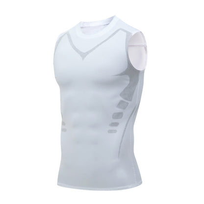 🔥LAST DAY SPECIAL PRICE: ￡9.99! 💪 Ionic Shaping Vest – Compression & Cooling – Body Contouring & Sleeveless – Invisible Under Clothes 🕶️