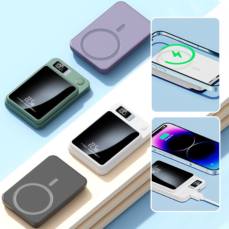 🎁Hot Sale 49% OFF🔥🔋Portable Magnetic Wireless Power Bank