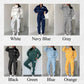 Women's Casual Letter M Long Sleeve Two Piece Set