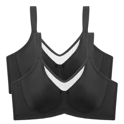⏳Hot Sale Only £7.99!!!💐🖤Women's Elegant Sheer Full Coverage Plus Size Bra