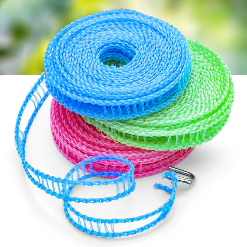 3PCS Windproof Portable Clothesline