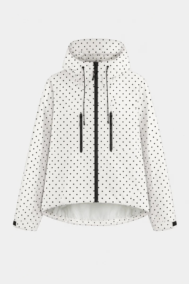 2026 Hot Sale Polka Dot Oversized Rain Jacket