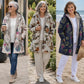 💃Cosy Floral Hooded Jacket with Relaxed Fit