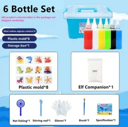 🎁Hot Sale 50% OFF💥Magic Water ELF, Children Handmade Aqua Gel Sensory Toy Set