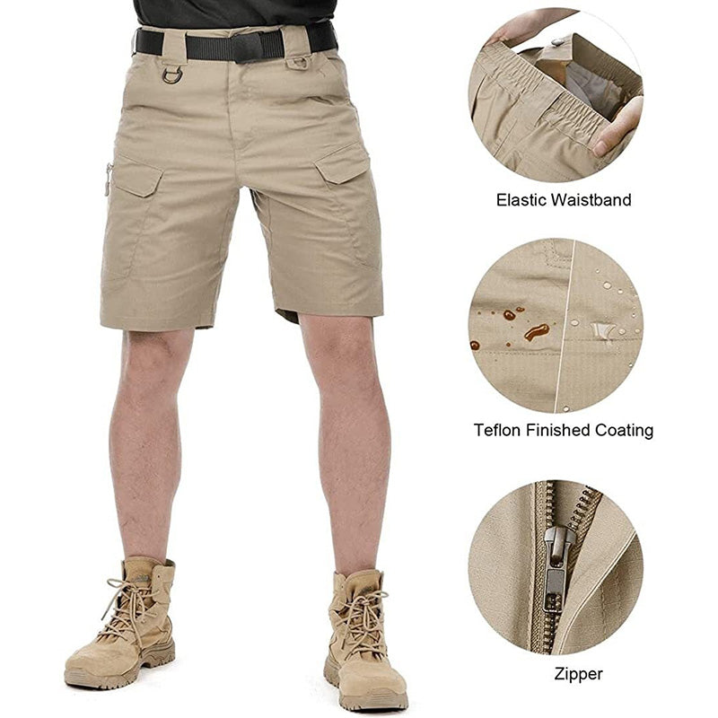 Men‘s Tactical Cargo Shorts – now with stretch, storage, and all‑day comfort🎁 Free belt
