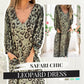 💖Limited Sale 50% OFF💖Safari Chic Leopard Dress