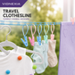 3PCS Windproof Portable Clothesline
