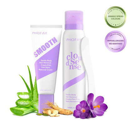 💜LAST DAY SALE 50% OFF!!💜Pain-Free Hair Removal Cream Mousse for Sensitive Skin✨