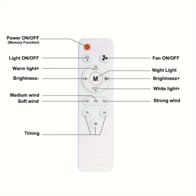 ⏳LIMITED TIME SALE 50% OFF🌀40W LED Ceiling Fan Light – 20.5” Ultra-Quiet with Remote 🎯 | E27 + FREE B22 Adapter 🔌 | For Bedroom 😴, Kitchen 👩‍🍳 & Garage 🛠️ – UK Ready! 🇬🇧