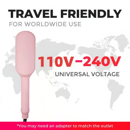 ⏳Last Day Sale 49% OFF💥Hair Waver & Curling Wand – Ionic Beach Waves Styler 🌊✨  Dual Voltage • Lightweight • Frizz-Reducing Ceramic Barrel for Healthy, Travel-Ready Styles ✈️🇬🇧💖
