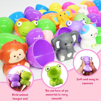 🔥LAST DAY SALE 50% OFF🔥24 PCS Easter Eggs Prefilled Slow Rising Squishy Toys
