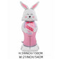 🐰🎉Giant 3D Standing Bunny Balloon Self-Supporting Festive Cheer