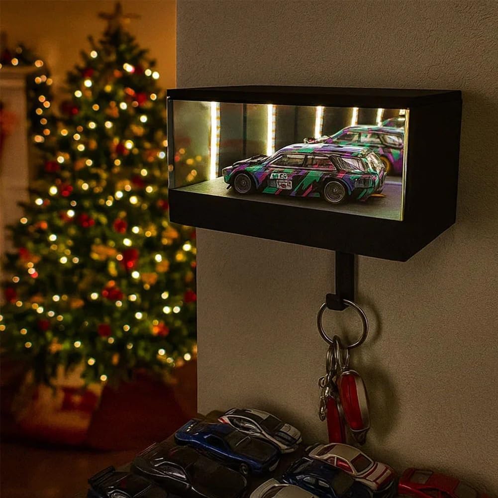 🔥LAST DAY ONLY 55% OFF🔥- Infinity Garage Key Holder, Illuminated Design, Rechargeable