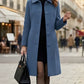 Women's Elegant Wool Button Coat