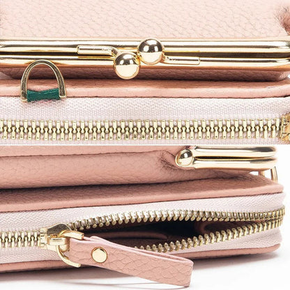 💗Hot Sale 50% OFF🌸Women Sling Cross-Body Wallet with Mobile Cell Phone Holder