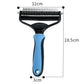 🐾  Last Day Special Price £9.99 !  🏆 Professional Deshedding Tool For Dogs And Cats – Gentle On Skin, Efficient Grooming & Comfortable Grip Design ✂️