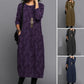 Midi Women's Dress with Jacquard Pattern and Pockets
