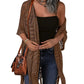 🔥This Week's Special Price:£15.99!!😍Women's Oversized Knitted Cardigan with Crochet Knit and Tassel Trim for Spring & Summer