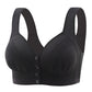 📢📢50% OFF !! ⏰Front Button Breathable Skin-Friendly Cotton Bra