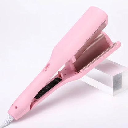 ⏳Last Day Sale 49% OFF💥Hair Waver & Curling Wand – Ionic Beach Waves Styler 🌊✨  Dual Voltage • Lightweight • Frizz-Reducing Ceramic Barrel for Healthy, Travel-Ready Styles ✈️🇬🇧💖