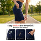 ⏰Last day sale 49% OFF🔥Women's High-Waist Yoga Shorts with Pockets