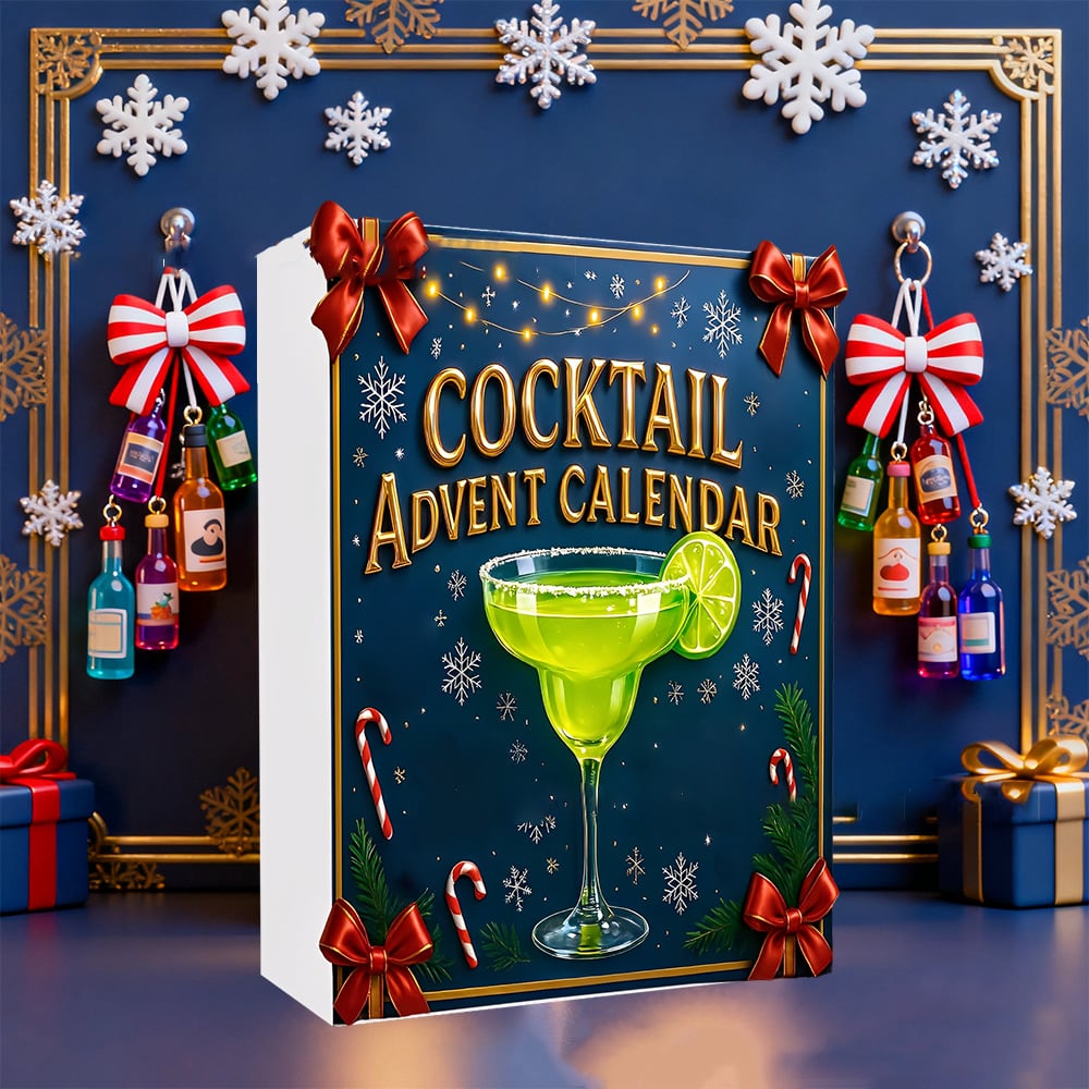 💥 Limited Time Discount 75% OFF🎄2025 Cocktail Advent Calendar