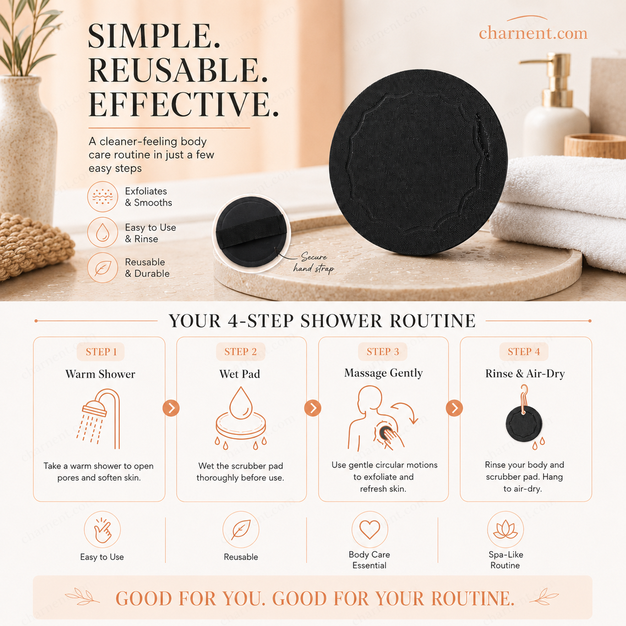 🥳2026 HOT SALE🥳🧖‍♀️ 50% OFF! 🌸Scrub Bath Pads – Gently exfoliate, unclog pores, reveal brighter skin. Durable rubber, easy to rinse. A little scrub goes a long way! ✨🛀