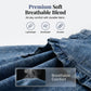 🥳2026 HOT SALE🥳💞50K+ SOLD!👵☀️ 56% OFF! Open-Front Denim Jacket – No buttons, easy on/off. Flattering ruffle trim, breathable fabric. Classic blue wash. A versatile wardrobe staple. 🌿✅