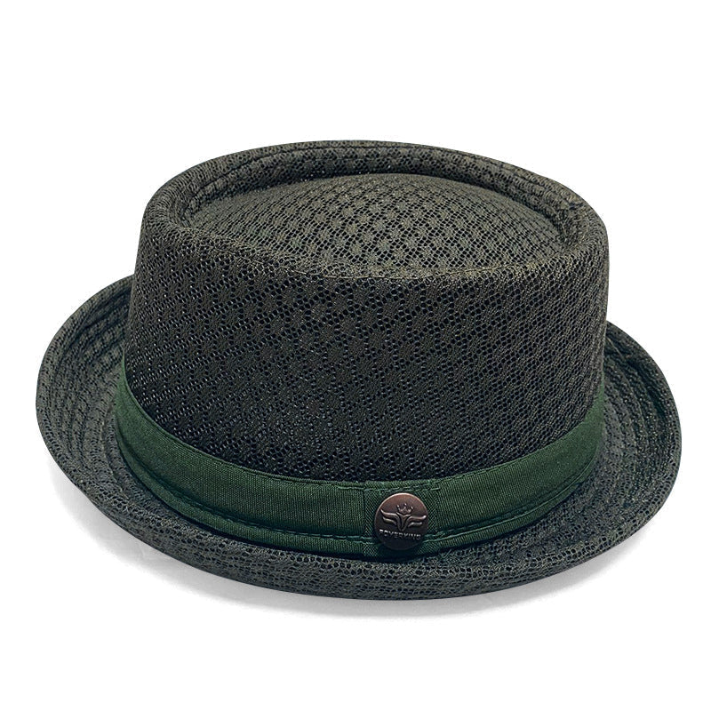 🌞Unisex Breathable Mesh Pork Pie Hat