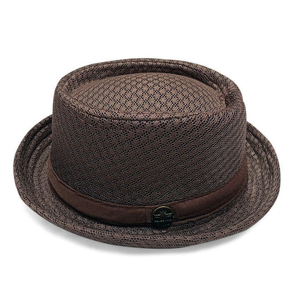 🌞Unisex Breathable Mesh Pork Pie Hat