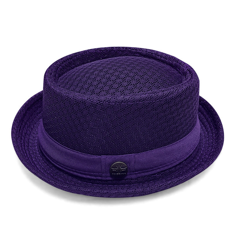 🌞Unisex Breathable Mesh Pork Pie Hat