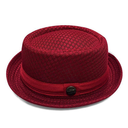 🌞Unisex Breathable Mesh Pork Pie Hat