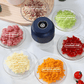 ⏰LAST DAY SALE: ￡7.99!!⚡50K+ SOLD! Almost Gone-💥Electric Garlic Chopper, Mini Portable Veggie Cutter