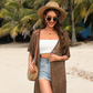 🔥This Week's Special Price:£15.99!!😍Women’s Oversized Knit Cardigan – Lightweight Crochet Tassel Kimono for Spring & Summer 🌸
