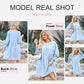 🌷Summer Hot Sale 50% Off💕Round Neck Dress with 3/4 Sleeves