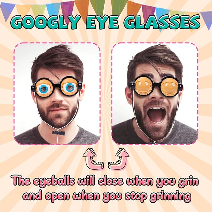 🎄🎁CHRISTMAS SALE 50% OFF!!🏆Funny Glasses with Winking Eye Mechanism🥸