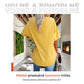 🌷2026 Hot Sale-49% OFF🌷Women's Summer Half Sleeve Casual Loose Fit Cotton Tunic T-shirt