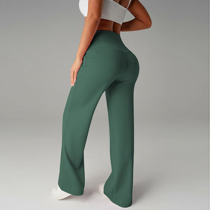💗LAST DAY SALE 70% OFF⚡50K+ SOLD💕Women's Plain Loose Straight Leg Pants