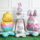 🐰🎉Giant 3D Standing Bunny Balloon Self-Supporting Festive Cheer