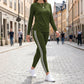 🔥Limited Time 70% OFF🏃‍♀️Women's 2-Piece Long Sleeve Tracksuit Set