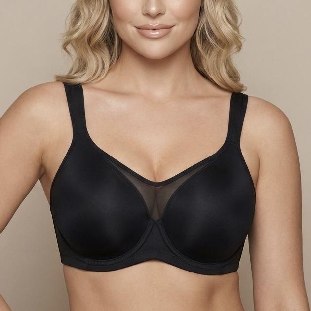 ⏳Hot Sale Only £7.99!!!💐🖤Women's Elegant Sheer Full Coverage Plus Size Bra