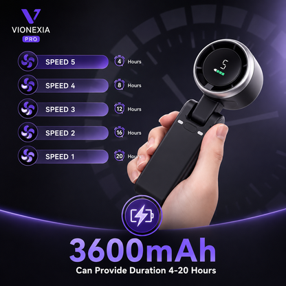 5-Speed Foldable Handheld Fan