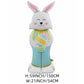 🐰🎉Giant 3D Standing Bunny Balloon Self-Supporting Festive Cheer